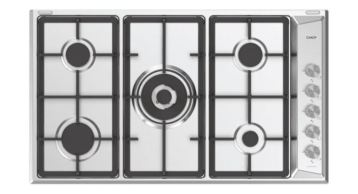 Candy Hob 5 Gas Steel 90cm LPG